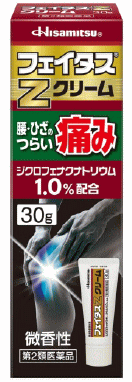 【第2類医薬品】【定形外郵便で送料無料！】フェイタスZクリーム 30g【セルフメディケーション税制対象】