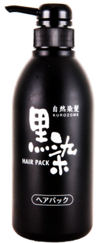 黒染ヘアパック ポンプタイプ 500ml