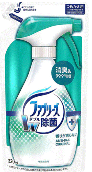 【P&G】ファブリーズ　ダブル除菌 つめかえ用 320ml