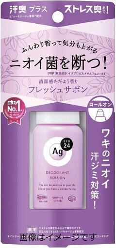 【医薬部外品】エージーデオ24 デオドラントロールオンDX(フレッシュサボン)40ml 【医薬部外品】エージーデオ24 デオドラントロールオンDX(フレッシュサボン)40ml