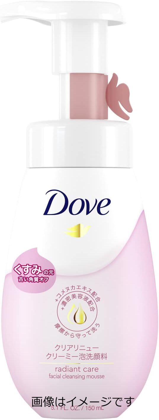 ダヴ クリアリニュー クリーミー泡洗顔料 本体 150ml