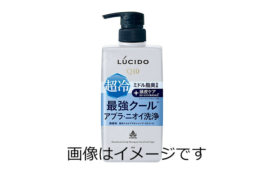 【医薬部外品】ルシード 薬用スカルプデオシャンプー EXクールタイプ 450ml