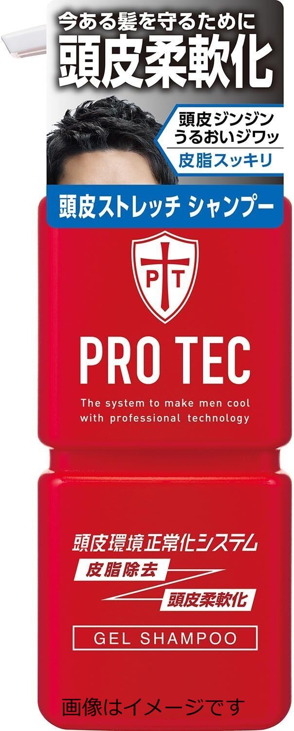 【医薬部外品】PRO TEC (プロテク) ストレッチ シャンプー 300g