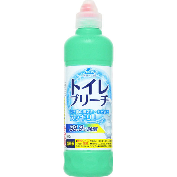商品説明 ●こすらずにフチ裏の黒ズミ・カビまですっきり落とすトイレ用漂白剤です。 ※パッケージデザイン等が予告なく変更される場合もあります。 ※商品廃番・メーカー欠品など諸事情によりお届けできない場合がございます。 販売元：ロケット石鹸株式会社 所在地：〒820-0202　福岡県嘉麻市山野2091 商品に関するお問い合わせ先 電話：0948-43-0756 受付時間／平日9:00〜17:00 （土日祝除く） 広告文責：有限会社シンエイ 電話：077-545-0252