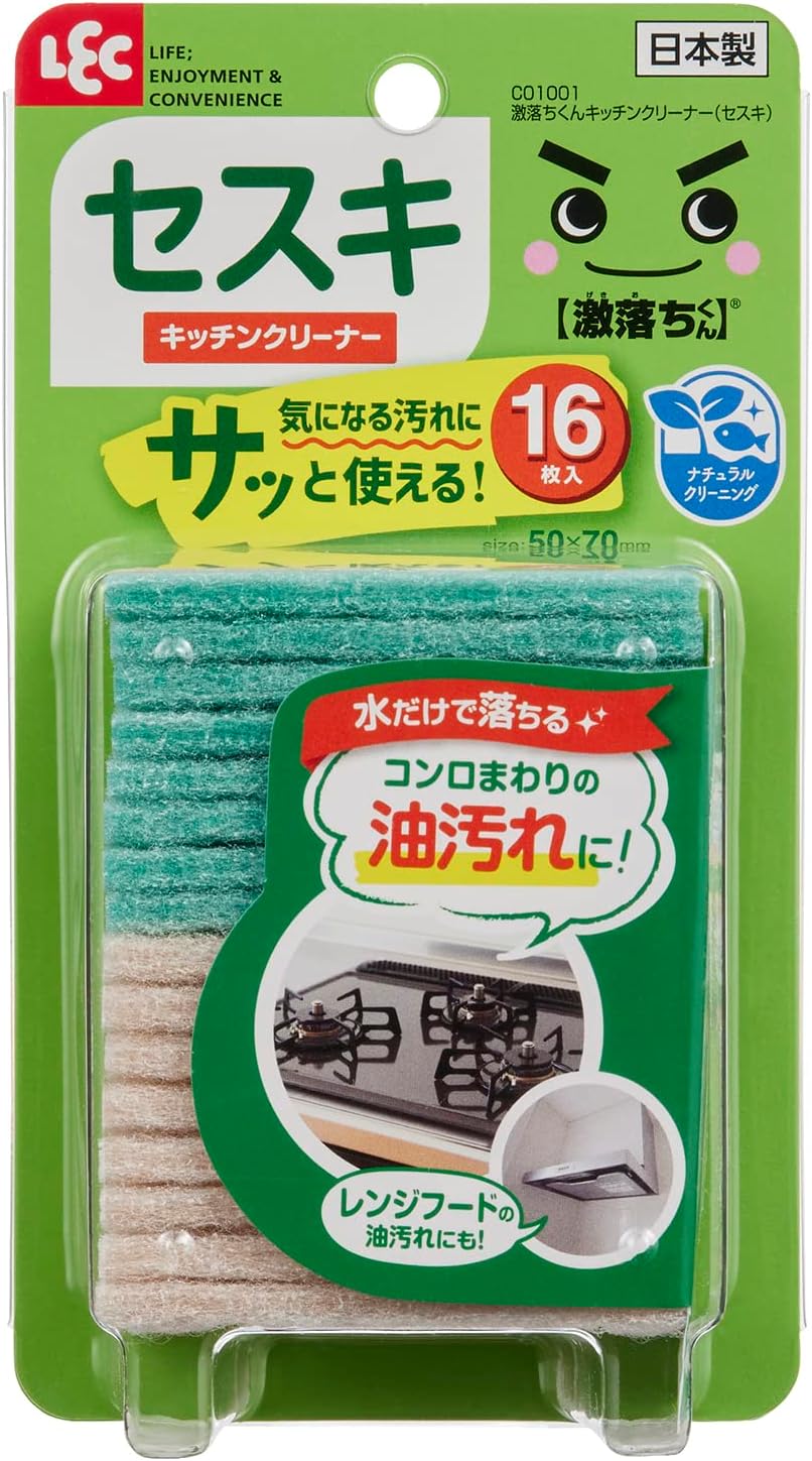 Rakuten - レック 激落ちくん キッチンクリーナー セスキ 16枚入