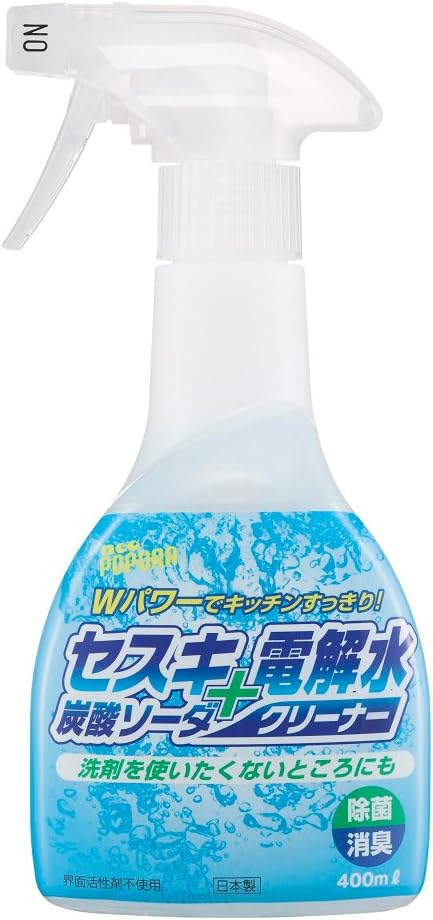Powdered Detergent - ネオポポラ セスキ炭酸ソーダ+電解水クリーナー 400ml