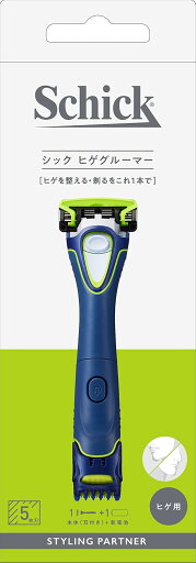 【定形外郵便で送料無料!】【Schick】シック ヒゲグルーマー 本体(刃付き) 1個入 【定形外郵便で送料無料!】【Schick】シック ヒゲグルーマー 本体(刃付き) 1個入