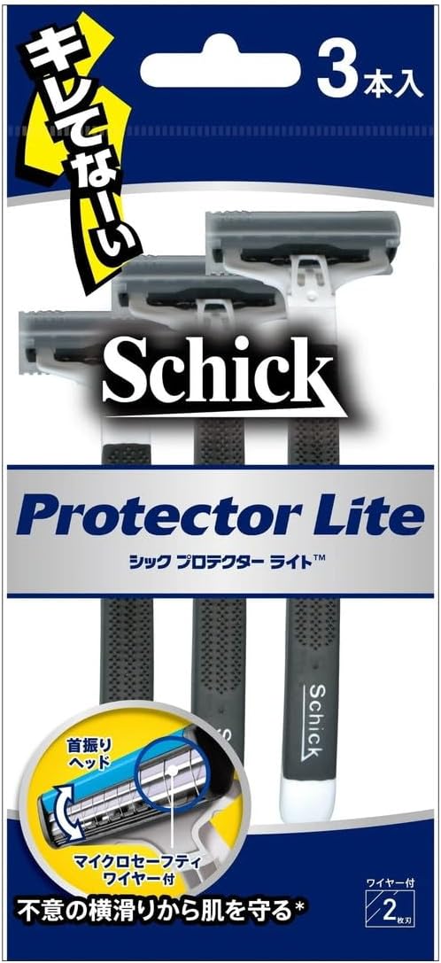 【Schick】シック プロテクター ライト ディスポ 3本入