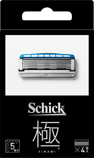 【Schick】シック 極 KIWAMI キワミ 替刃 4個入 【Schick】シック 極 KIWAMI キワミ 替刃 4個入