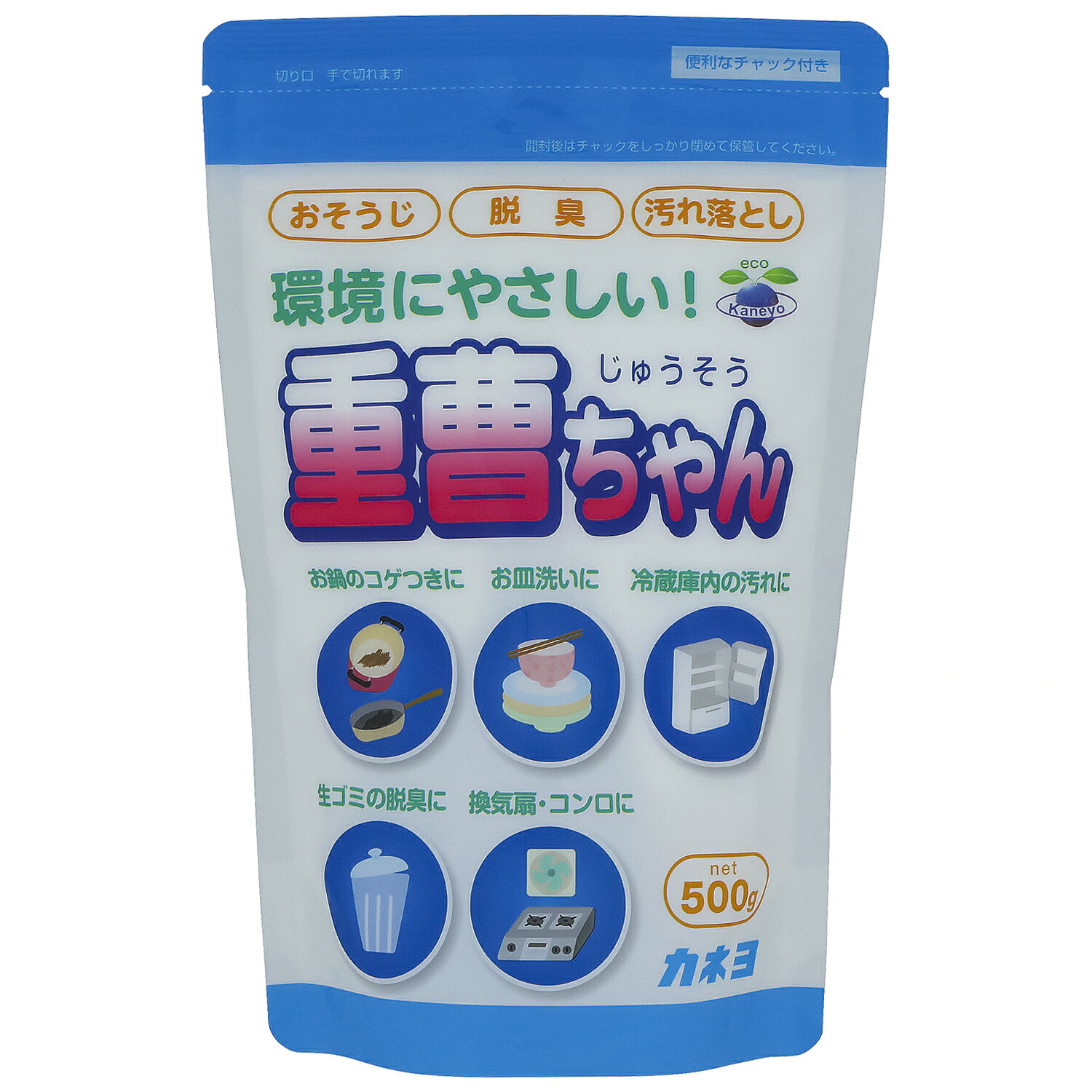 樂天商城 - カネヨ 重曹ちゃんスタンドパウチタイプ 500g