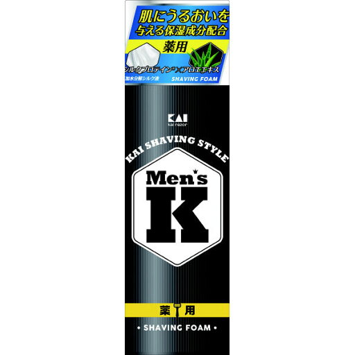【医薬部外品】【Men's K】メンズK 薬用シェービングフォーム 220g 【医薬部外品】【Men's K】メンズK 薬用シェービングフォーム 220g
