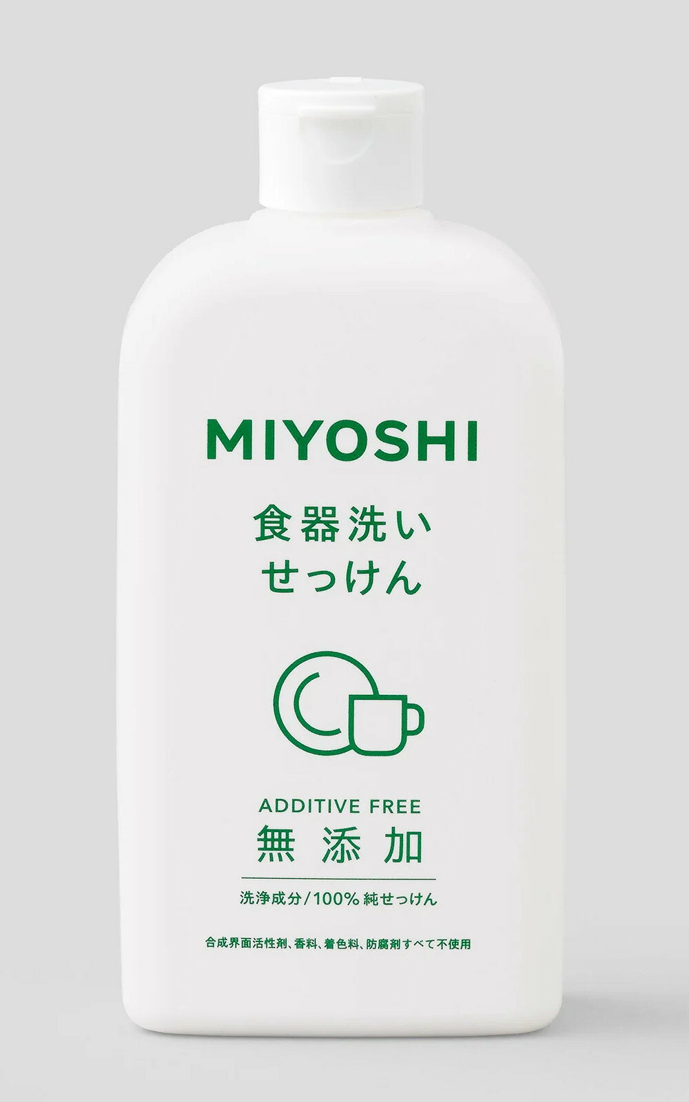 無添加 食器洗いせっけん 370ml【ミヨシ石鹸】