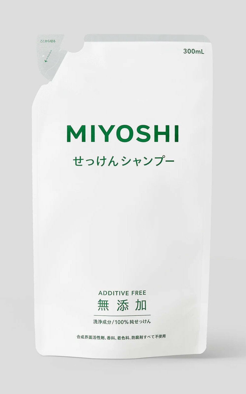 樂天商城 - 無添加せっけんシャンプー 詰替用 300ml【ミヨシ石鹸】