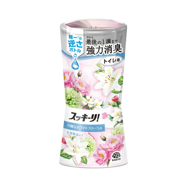 Rakuten - スッキーリ！ トイレ用 可憐なホワイトフローラル 400ml