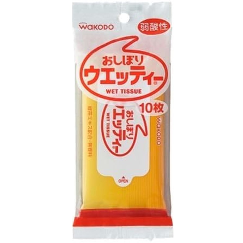 和光堂 おしぼり ウエッティー 10枚
