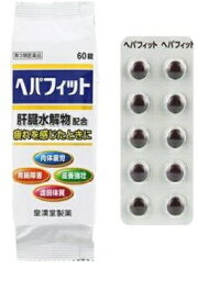 【定形外郵便で送料無料】【第3類医薬品】ヘパフィット（PTP）　60錠