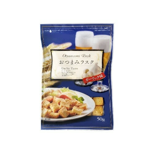 旭トラスト おつまみラスク ガーリック味 50g