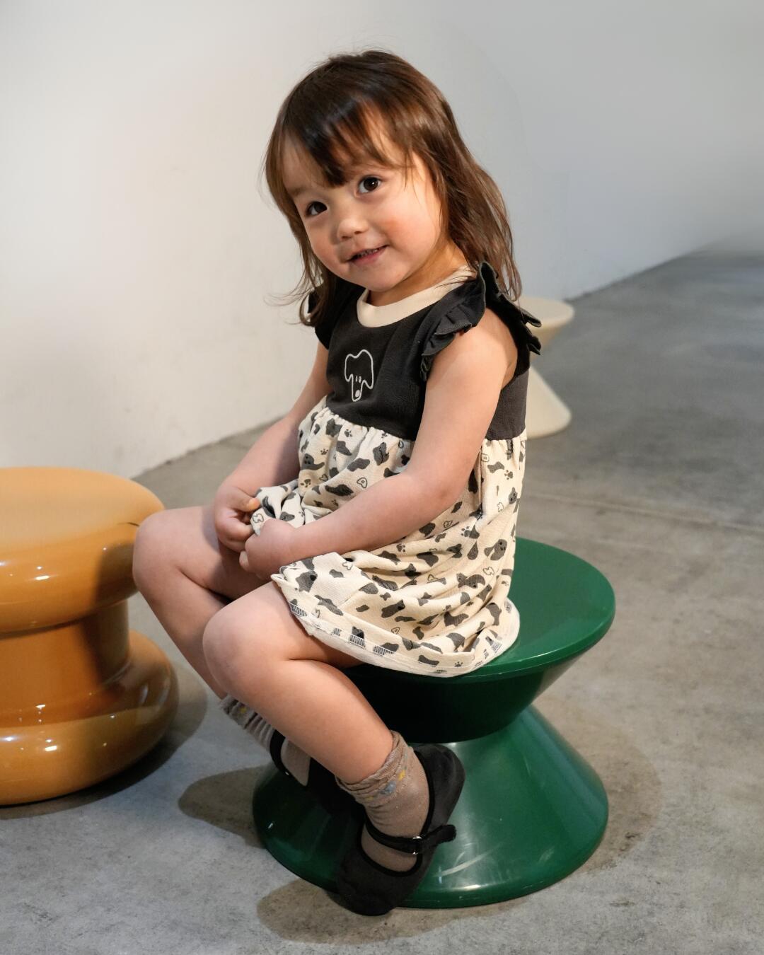 ベビー服 キッズ 犬 コットン 80 90 100 110 120 コハナベビー