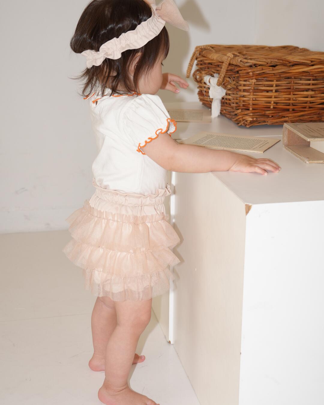 ブルマ ベビー服 かぼちゃパンツ 女の子 パンツ コットン 80 コハナベビー