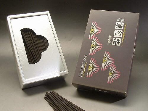 誠寿堂のお線香 沈香紫紅梅 大バラ詰