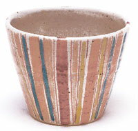 【九谷香炉】九谷焼香器色十草（赤）