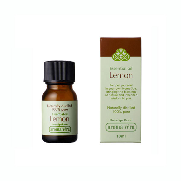 ＼最大1500円OFF《スーパーSALE》／アロマベラ エッセンシャルオイル レモン 10ml