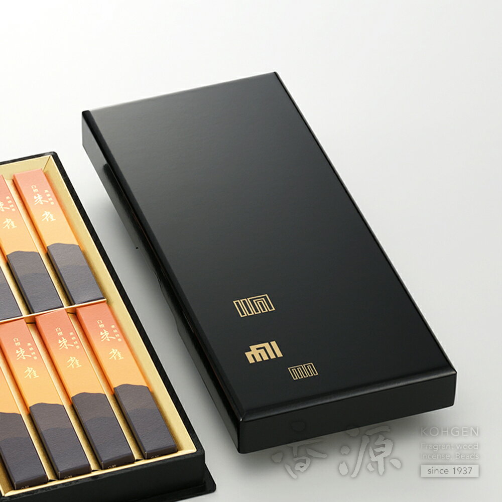 玉初堂のお香　白檀朱雀（すざく） 短寸8箱入 塗箱 お香 線香 お線香 贈答用 進物用線香