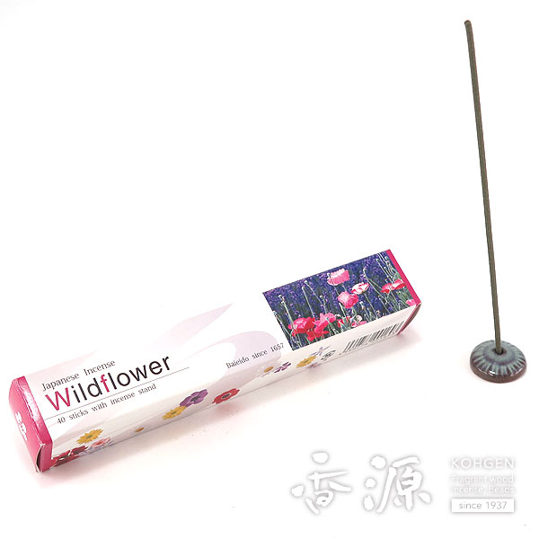 梅栄堂のお香JapaneseIncense ワイルドフラワースティック40本入り