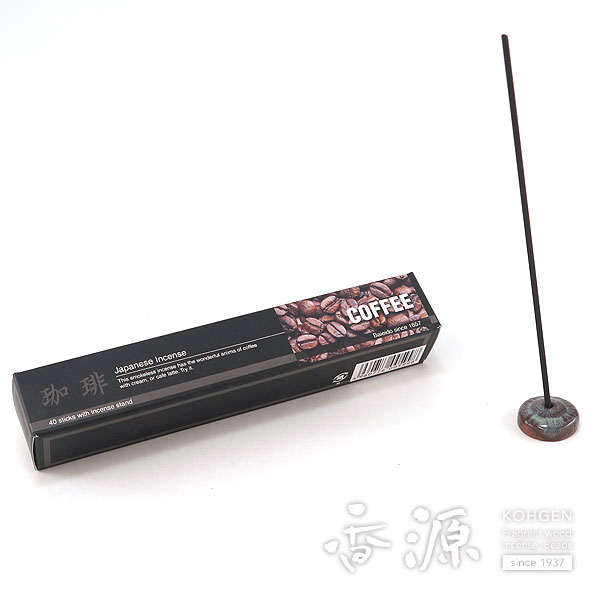 ＼本日5のつく日【数量限定】最大300円OFF／梅栄堂のお香 JapaneseIncense 珈琲 Coffee (残香飛) スティック 40本入