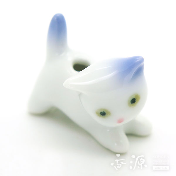 有田焼 動物香立て ネコ