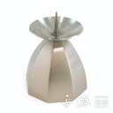\GW限定!100円OFFクーポン/カメヤマ あんしん燭台(小)シャンパンゴールド ろうそく立て 仏壇 仏具 お線香