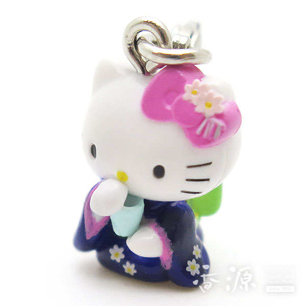 \最大7%OFF《BLACK FRIDAY》/【国内&香源限定!ハローキティ】お香キティちゃんファスナーマスコットパープル