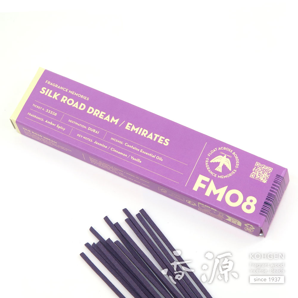 日本香堂のお香 FM 08 フレグランスメモリーズ シルクロードドリーム 15本
