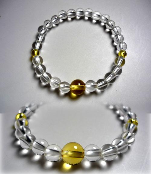 誕生石ブレス 11月 黄水晶