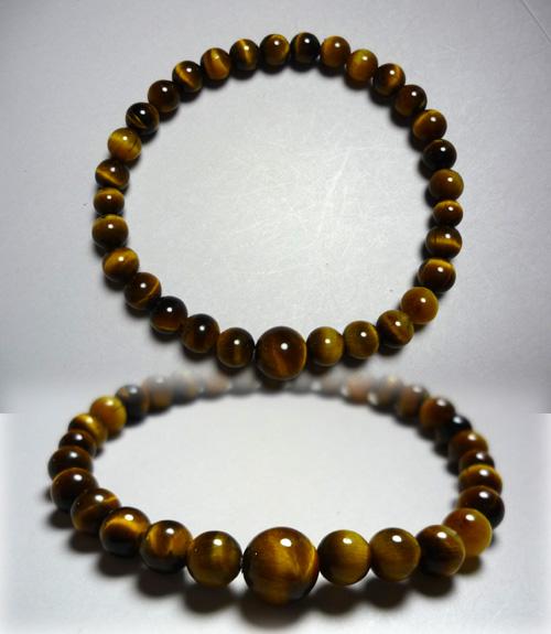 \最大7%OFF《BLACK FRIDAY》/虎目石 丸玉腕輪 6mm