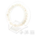 \香源 京都店OPEN記念【お香サンプルプレゼント中】/ブルームーンストーン 7mmブレスレット ストレート 限定品