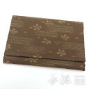 \最大7%OFF《BLACK FRIDAY》/貴船念珠袋 No.10 二つ折り 霞に桜