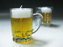 \GW限定!100円OFFクーポン/◇ミニジョッキG ビールキャンドル◇故人の好物シリーズ