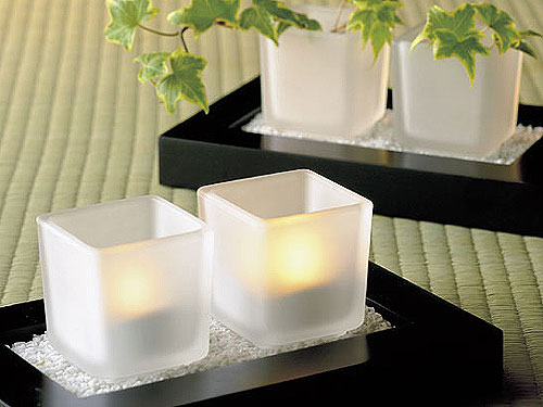 【カメヤマ】インテリアキャンドル禅あかり2