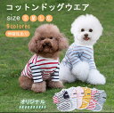 【オリジナル商品】【土日祝も14時までの注文確定で発送代行倉庫より当日発送!】犬 服 春 秋 冬 ボーダー 犬服 ペット ペット用品 おしゃれ かわいい 小型 ...