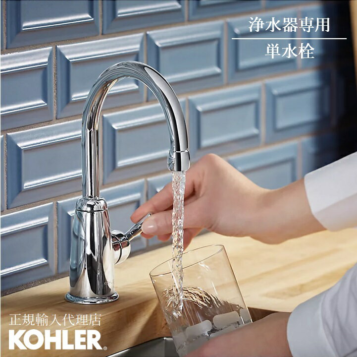 ڸ KOHLER 顼 륹ץ Wellspring  ñ ͢ ͢ݾ  ܼٵ   ʸ ե DIY K-6665-AG-CP | ƻ ظ С   å С С   Сϥɥ