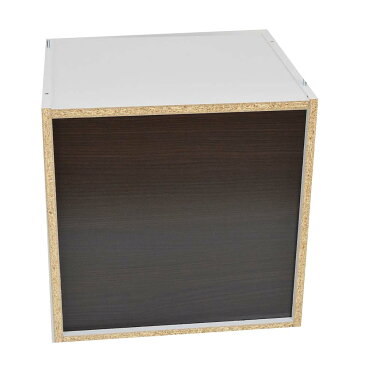 スタックボックス　KR18−3763−WH カラーボックス 1段 横置き 収納 一段 一段ボックス 収納ラック キューブボックス 木製 ラック 本棚 収納ボックス 棚 組立ラック 家具 収納棚 シェルフ 本棚 コーナン