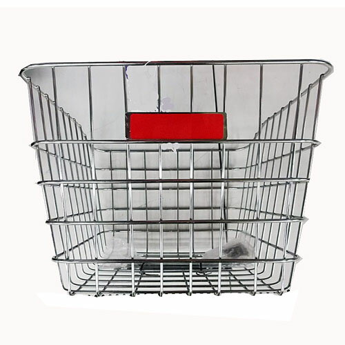 【11/25(火)限定 抽選で最大100%ポイントバック 要エントリー】コーナン オリジナル ステンレス後カゴ KG23−9938