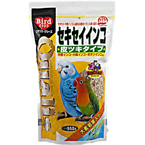 ペッズイシバシ クオリス　セキセイ　皮付タイプ　550g