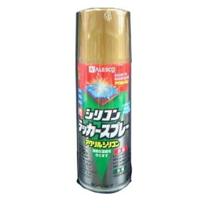 カンペハピオ シリコンラッカースプレー ゴールド 420ml