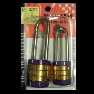 和気産業 ワンダイヤルロック 23mm・28mm VA-117（2個入り）