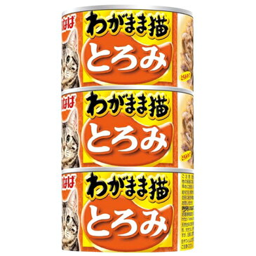 いなばペットフード いなばP　わがまま猫　とろみまぐろ　ささみ入り　160g×3