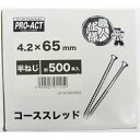 コーナンオリジナル コーススレッド半ネジ　4．2×65mm箱