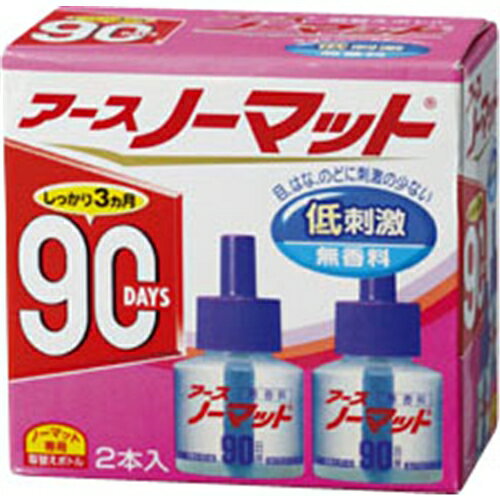 アース製薬 アースノーマット　90日用　無香料　とりかえ用　45ml×2本