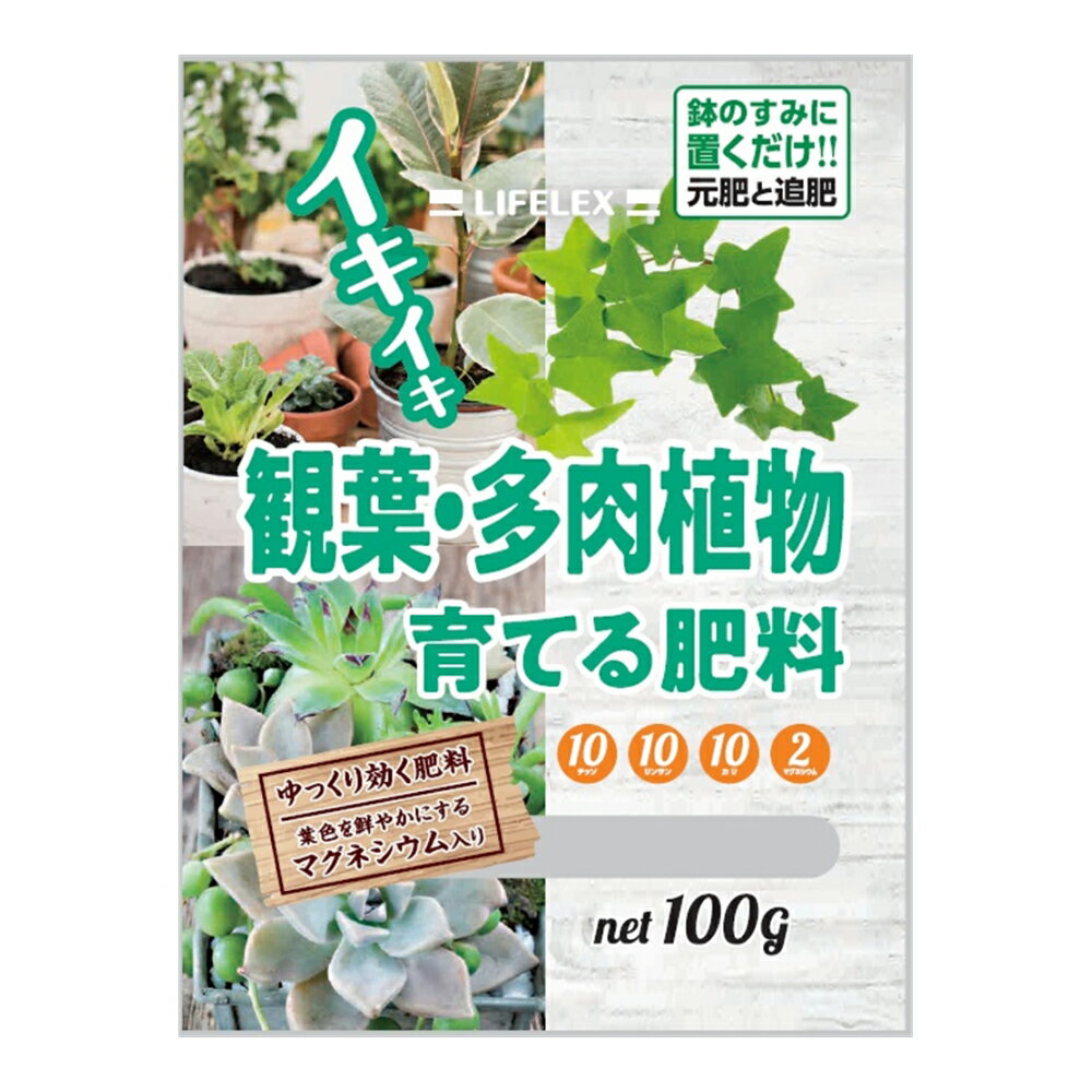 ≪あす楽対応≫コーナン オリジナル 観葉多肉植物を育てる肥料 100g